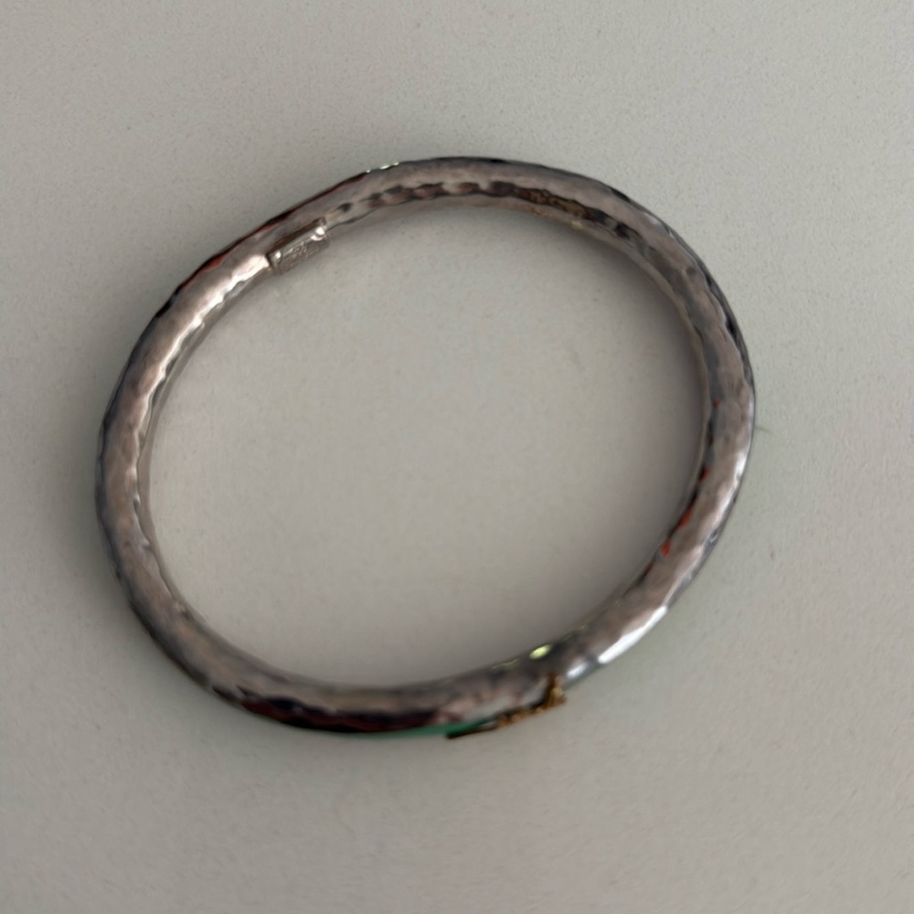 Ippolita green enamel bracelet